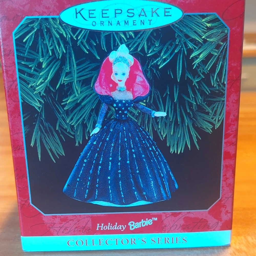 Hallmark Holiday Barbie Keepsake Ornament, dated 1998.  NWT